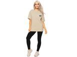 Enzo Milano | Womens Oversized T-Shirt & Leggings Set