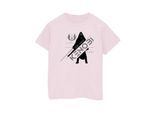 Star Wars Dames/Dames Obi-Wan Kenobi Jedi Knight Katoenen Vriendje T-shirt (Baby Roze)