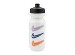 Nike Grote Mond Grafische Sportfles (Wit/zwart)