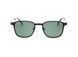 Tommy Hiliger groene lens matzwarte zonnebril