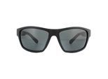 Polaroid Sport Wrap Mens Schwarz Grau Polarisierte Sonnenbrille