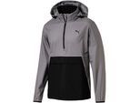 Puma Golf Retro Heren Grijs Anorak Jasje
