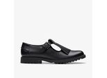 Griffin Mia2 Zwarte Leren Schoenen