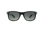 Polaroid Rectangle Unisex Matt Schwarz Rauch Grau Gradient Polarisierte Sonnenbrille