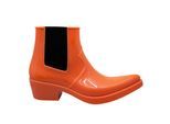 Calvin Klein Carol Rubber Damen Orange Wellington Stiefel