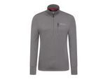 Mountain Warehouse Heren Marathon Fleece Top (Grijs)