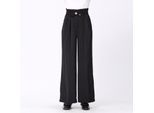 Gerade Hose mit Bundfalten