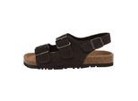 EVER AU Damen Leder Sandalen - Flame
