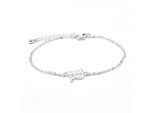Luxenter Armband mit Silberfinish – Alphabet
