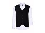 Shirt met vest set van 2