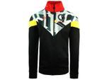 Puma Quatre Cent Quinze Deutschland Herren schwarze Trainingsjacke