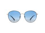 Polaroid Ronde Unisex Goud Blauw Blauw Gradiënt Gepolariseerd PLD 6215/S/X
