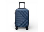 Blauwe harde schelpcabine 48 x 37 x 20 cm Veilige bagagekoffer