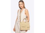 Wittchen Dames Katoenmix Tas Beige Katoen