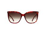 Calvin Klein Vlinder Dames Bourgondisch Havana Bruin Kleurverloop CK22532S