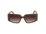 Vrouwen Rechthoekige Acetate Zonnebril LJ791S