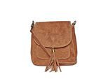 Anna Luchini Brown Rundleer Tas