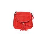 Anna Luchini Rood Rundleer Tas