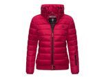 Marikoo dames gewatteerde jas Poisen met hoge kraag & teddyfleece zakken