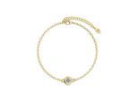 Geburtsstein-Armband - Gold und Kristall