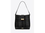 Wittchen Dames Bouclé Stoffen Tas Zwart Polyester