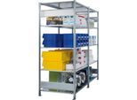 Schulte Lagertechnik Fachbodenregal MULTIplus150, Steck-Grundregal, B 1000 x T 600 x H 2000 mm, 5 Ebenen, bis 1300 kg, verzinkt