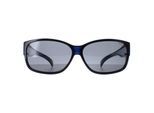 INVU Rectangle Unisex Transparent Blau Blau Polarisiert E2401