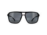 Raad zonnebril GF5085 02A MATTE ZWARTE ROOK Grijs