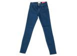 Lange Denim-Hose mit schmal geschnittenen Säumen 10DB50154 woman