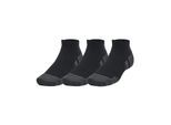 Under Armour Performance Tech Sokken voor volwassenen (pak van 3) (Zwart)