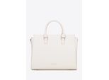 Wittchen Dames 17" Laptoptas in Imitatieleer Off-White Eco-Leer