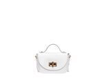Anna Luchini Wit Rundleer Tas