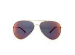 Polaroid Kindersonnenbrille PLD 8015/N J5G AI Gold Grau Rosa Spiegel Polarisiert