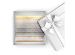 Adventskalender 12 Juwelen, 11 Perlen und 1 Überraschung - Silber und Kristall