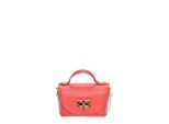 Anna Luchini Rood Rundleer Tas