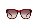 Seksy Cat Eye Transparant Burgundy Smoke Grey Gradient N2807 voor dames