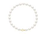 Armband aus echten Süßwasser-Zuchtperlen, Reiskorn 4-5 mm