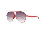 Polaroid Unisex Rote Sonnenbrille