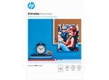 HP Fotopapier "Everyday glänzend - 25 Blatt/A4/210 x 297", weiß, B:21cm H:29,7cm, Papiere, Fotopapier