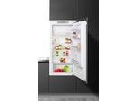 BAUKNECHT Einbaukühlschrank "BKSI 12GF2D", Energieeffizienz: E, silber (weiß), Rechtsanschlag, Kühlschränke, mit Gefrierfach, Einbaukühlschrank