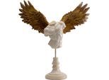 Dekofigur KARE DESIGN "Deko Figur Guardian Angel Female", bunt (mehrfarbig), B:47,5cm H:44,5cm T:13,5cm, Polyresin, Dekofiguren, Dekofigur