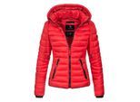 Navahoo Dames Gewatteerde Jas Lulana – Licht, Trendy & Afneembare Capuchon