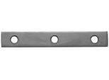 Stangenverbinder GARESA "16 mm Innenlaufprofil SEFRA" Gr. 1, grau (aluminiumfarben), Blacklist, Sichtschutzbefestigungen, Stangenverbinder, Aluminiumfarben
