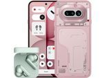 NOTHING Smartphone "Phone (4a)", Energieeffizienz: B, rosa, 256 GB, Mobiltelefone, Smartphone