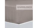 Bettlaken FLORELLA "EXCELLENT Jersey Elastan, 92% Baumwolle", beige (almond), B:100cm L:220cm, Jersey, Obermaterial: 92% Baumwolle CO. 8% Elasthan EL., Bettlaken, Bettlaken