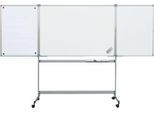 MAUL Whiteboard Klapptafel, 2 Flügel, mobil, 1500 x 1000 mm