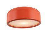Collett's Monde Deckenleuchte, Weinrot, Metall, Kunststoff, Vintage,Vintage, rund,rund, 17.5 cm, RoHS, CE, Lampen & Leuchten, Innenbeleuchtung, Deckenleuchten