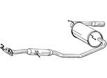BOSAL Endschalldämpfer 284567 für MAZDA