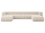 WOHNLANDSCHAFT modulares Sofa Joren-U2 - 410x177x70 cm Beige