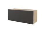LOWBOARD ELIO-W 100x40x40 cm - Artisan / Schwarz
